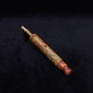 This image portrays Blunt (Standard) Dynavap Burl Stem + Matched M.P. by Dovetail Woodwork.