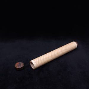 This image portrays XL Dynavap/Vaping Device and/or Blunt/Joint Storage Tube - New Item! by Dovetail Woodwork.