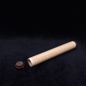 This image portrays XL Dynavap/Vaping Device and/or Blunt/Joint Storage Tube - New Item! by Dovetail Woodwork.