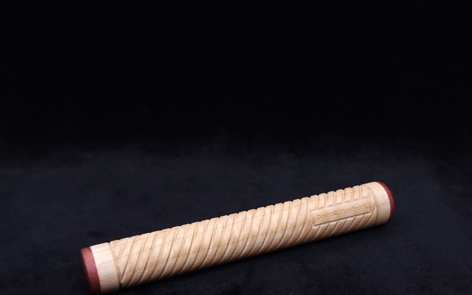 This image portrays XL Dynavap/Vaping Device and/or Blunt/Joint Storage Tube - New Item! by Dovetail Woodwork.