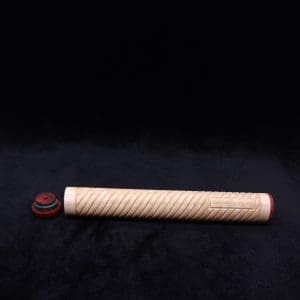 This image portrays XL Dynavap/Vaping Device and/or Blunt/Joint Storage Tube - New Item! by Dovetail Woodwork.