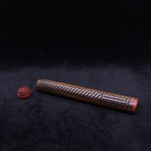 This image portrays XL Dynavap/Vaping Device and/or Blunt/Joint Storage Tube - New Item! by Dovetail Woodwork.
