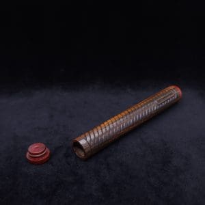 This image portrays XL Dynavap/Vaping Device and/or Blunt/Joint Storage Tube - New Item! by Dovetail Woodwork.