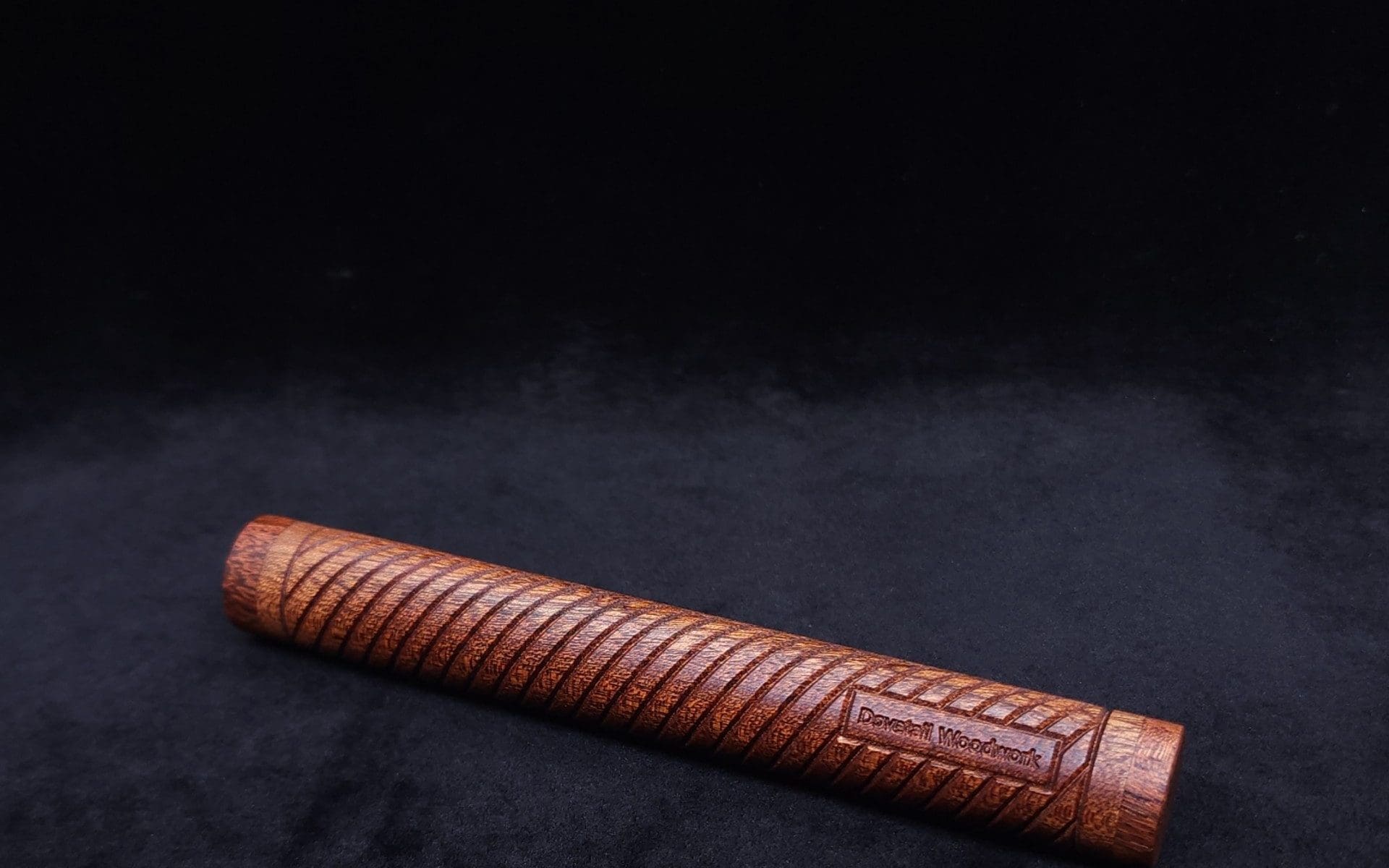 This image portrays XL Dynavap/Vaping Device and/or Blunt/Joint Storage Tube - New Item! by Dovetail Woodwork.