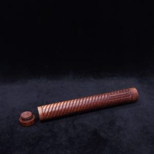 This image portrays XL Dynavap/Vaping Device and/or Blunt/Joint Storage Tube - New Item! by Dovetail Woodwork.