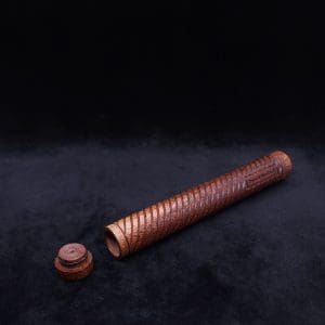 This image portrays XL Dynavap/Vaping Device and/or Blunt/Joint Storage Tube - New Item! by Dovetail Woodwork.