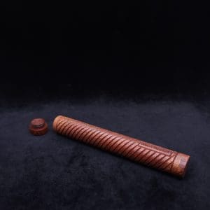 This image portrays XL Dynavap/Vaping Device and/or Blunt/Joint Storage Tube - New Item! by Dovetail Woodwork.