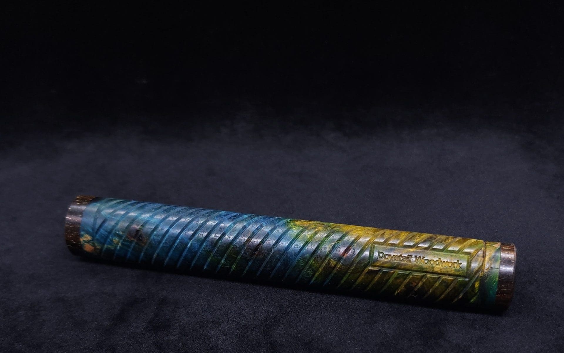 This image portrays XL Dynavap/Vaping Device and/or Blunt/Joint Storage Tube - New Item! by Dovetail Woodwork.