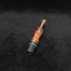 Dynavap High Class Amboyna Burl/Ebony Wood14mm WPA/Stem-NEW!