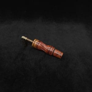 This image portrays Dynavap High Class Amboyna Burl Wood14mm WPA/Stem-NEW! by Dovetail Woodwork.
