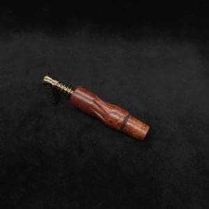 This image portrays Dynavap High Class Amboyna Burl Wood14mm WPA/Stem-NEW! by Dovetail Woodwork.