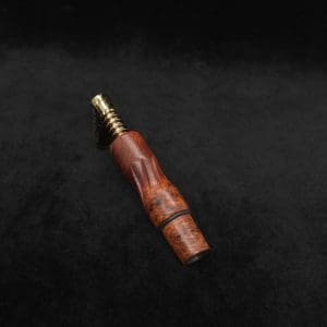 This image portrays Dynavap High Class Amboyna Burl Wood14mm WPA/Stem-NEW! by Dovetail Woodwork.