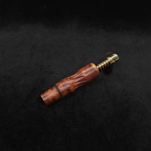 This image portrays Dynavap High Class Amboyna Burl Wood14mm WPA/Stem-NEW! by Dovetail Woodwork.