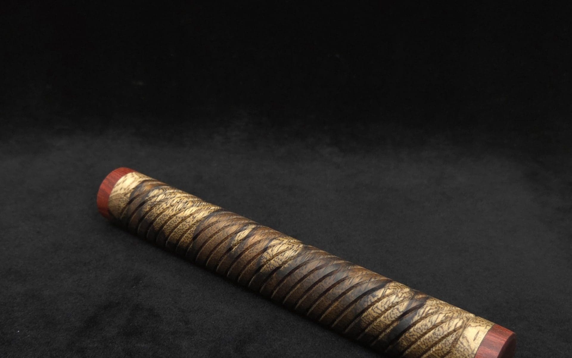 This image portrays XL Dynavap/Vaping Device and/or Blunt/Joint Storage Tube - New Item! by Dovetail Woodwork.