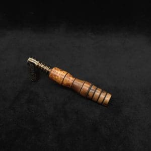 This image portrays Dynavap Specialty Mixed Burl Wood 14mm WPA/Stem-NEW! by Dovetail Woodwork.