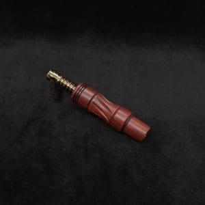 This image portrays Dynavap High Class Redheart Wood 14mm WPA/Stem-NEW! by Dovetail Woodwork.