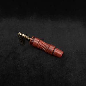 This image portrays Dynavap High Class Redheart Wood 14mm WPA/Stem-NEW! by Dovetail Woodwork.