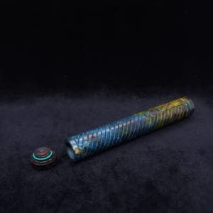 This image portrays XL Dynavap/Vaping Device and/or Blunt/Joint Storage Tube - New Item! by Dovetail Woodwork.