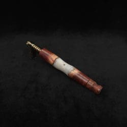 Vaulted XL Manzanita Burl Hybrid Dynavap Stem + Matched Mouthpiece - ☘