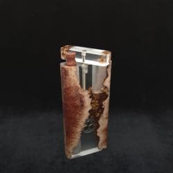 Dynavap Dugout Device/Material Storage Case-Manzanita Burl Hybrid XXL