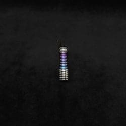 DynaVap Titanium Tip: HALO-Polished Titanium/Gradient Blue-Teal-Purple-Anodized