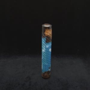 This image portrays (Standard) Dynavap/Vaping Device and/or Blunt/Joint Storage Tube - ☘ by Dovetail Woodwork.