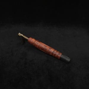 This image portrays Dynavap HyperDyn XL (D.W. Revision) + Matched Ebony M.P. by Dovetail Woodwork.