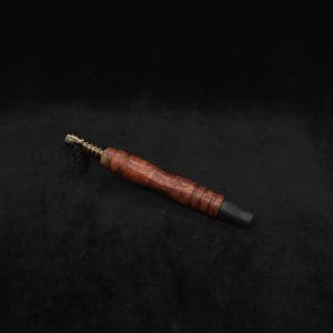This image portrays Dynavap HyperDyn XL (D.W. Revision) + Matched Ebony M.P. by Dovetail Woodwork.
