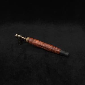 This image portrays Dynavap HyperDyn XL (D.W. Revision) + Matched Ebony M.P. by Dovetail Woodwork.