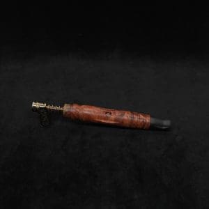 This image portrays Dynavap HyperDyn XL (D.W. Revision) + Matched Ebony M.P. by Dovetail Woodwork.