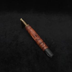 This image portrays Dynavap HyperDyn XL (D.W. Revision) + Matched Ebony M.P. by Dovetail Woodwork.