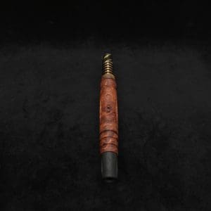 This image portrays Dynavap HyperDyn XL (D.W. Revision) + Matched Ebony M.P. by Dovetail Woodwork.