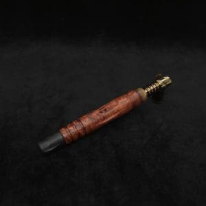 This image portrays Dynavap HyperDyn XL (D.W. Revision) + Matched Ebony M.P. by Dovetail Woodwork.
