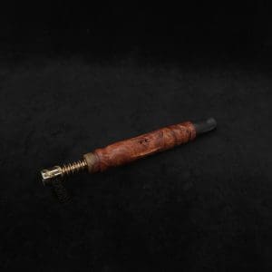 This image portrays Dynavap HyperDyn XL (D.W. Revision) + Matched Ebony M.P. by Dovetail Woodwork.