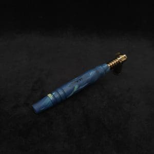 This image portrays Dynavap HyperDyn XL (D.W. Revision) + Book-Matched M.P. by Dovetail Woodwork.