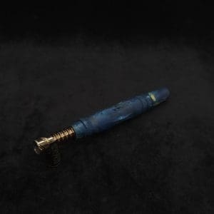 This image portrays Dynavap HyperDyn XL (D.W. Revision) + Book-Matched M.P. by Dovetail Woodwork.