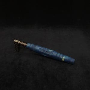This image portrays Dynavap HyperDyn XL (D.W. Revision) + Book-Matched M.P. by Dovetail Woodwork.