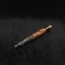 Specialty Spiral Design XL Hybrid Dynavap Stem + Book-Matched M.P. - New!