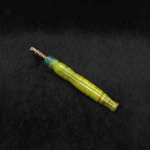 This image portrays Diamond Wing XL Burl Dynavap Stem + Book-Matched M.P. by Dovetail Woodwork.
