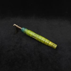 This image portrays Diamond Wing XL Burl Dynavap Stem + Book-Matched M.P. by Dovetail Woodwork.