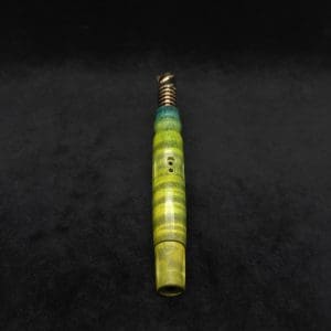 This image portrays Diamond Wing XL Burl Dynavap Stem + Book-Matched M.P. by Dovetail Woodwork.