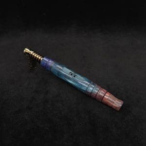 This image portrays Dynavap HyperDyn XL (D.W. Revision) + Book-Matched M.P. by Dovetail Woodwork.
