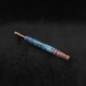 This image portrays Dynavap HyperDyn XL (D.W. Revision) + Book-Matched M.P. by Dovetail Woodwork.