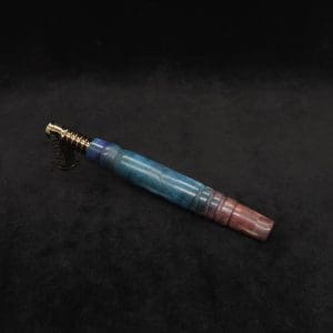This image portrays Dynavap HyperDyn XL (D.W. Revision) + Book-Matched M.P. by Dovetail Woodwork.