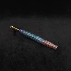 This image portrays Dynavap HyperDyn XL (D.W. Revision) + Book-Matched M.P. by Dovetail Woodwork.