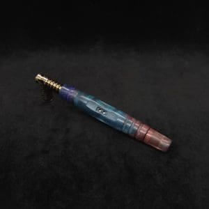 This image portrays Dynavap HyperDyn XL (D.W. Revision) + Book-Matched M.P. by Dovetail Woodwork.