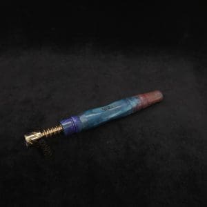 This image portrays Dynavap HyperDyn XL (D.W. Revision) + Book-Matched M.P. by Dovetail Woodwork.