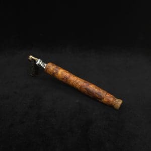 This image portrays Specialty Design XL Dynavap Stem + Book-Matched M.P. - New! by Dovetail Woodwork.