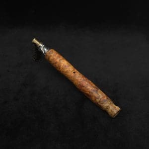 This image portrays Specialty Design XL Dynavap Stem + Book-Matched M.P. - New! by Dovetail Woodwork.