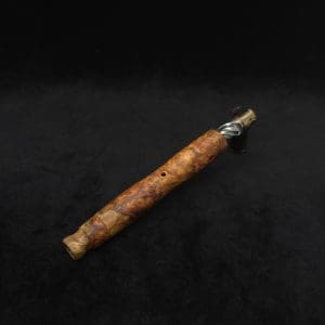 This image portrays Specialty Design XL Dynavap Stem + Book-Matched M.P. - New! by Dovetail Woodwork.
